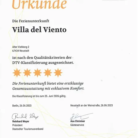 Romantische In Jugendstilvilla - Del Viento * Neustadt an der Weinstrasse