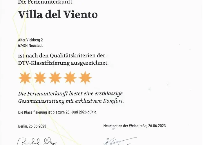 Romantische In Jugendstilvilla - Del Viento * Neustadt an der Weinstraße